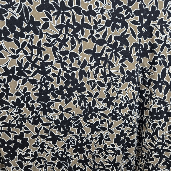 J. Jill Black and Cream Patterned Blouse - Picture 2 of 5